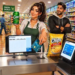 Ícone de Supermarket Chaos Simulator 3D